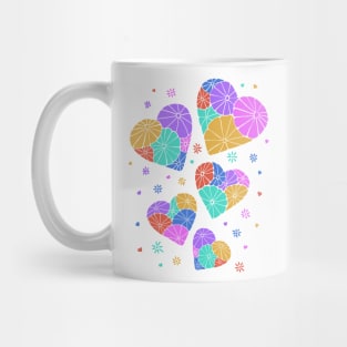 Flower Hearts Mug